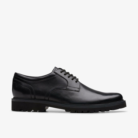 Berwick Lace Black Leather - Clarks Value