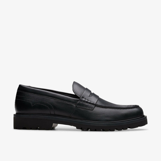 Berwick Lo Black Leather - Clarks Sale