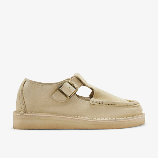 Nomad T Bar Maple Suede - Clarks Top Pick