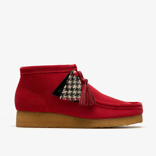 Wallabee Boot Red Suede - Clarks Customer Favorite