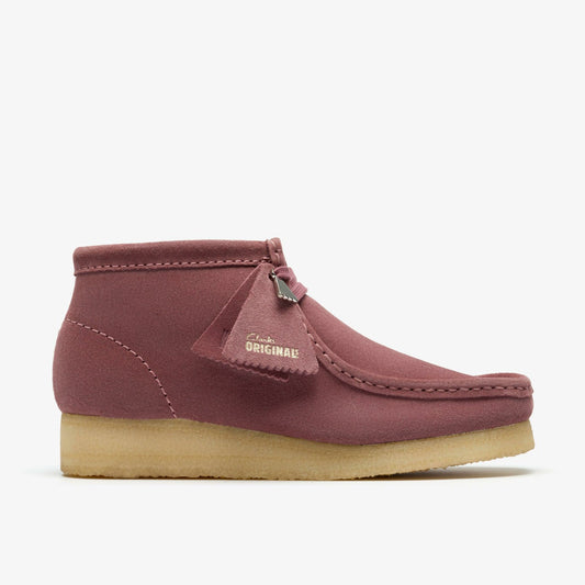 Wallabee Boot Rose Brown Suede - Clarks Everyday