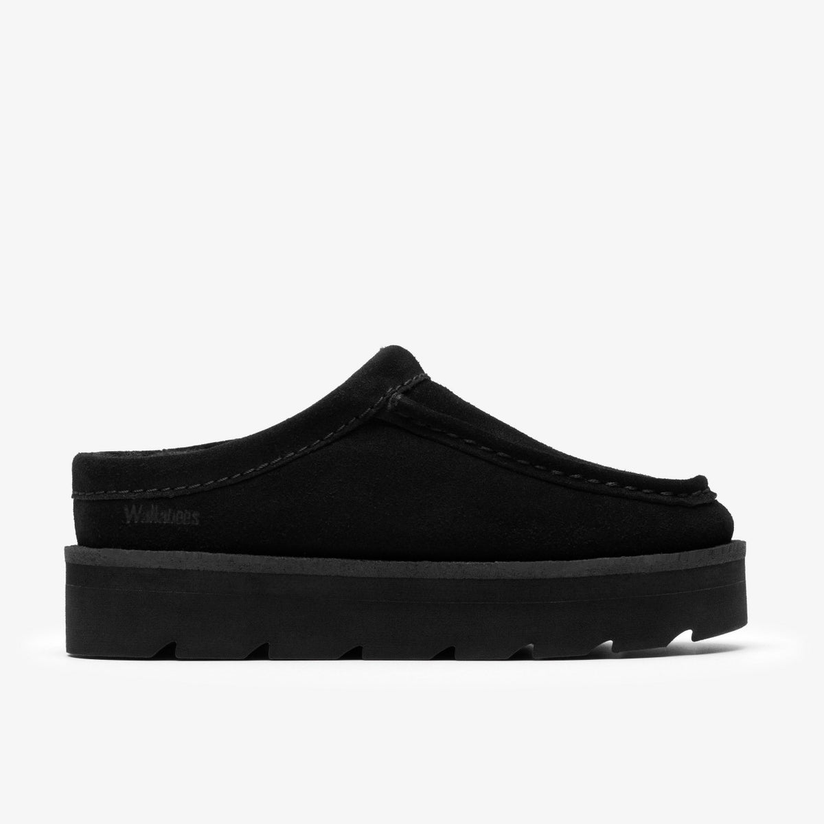 Meare Mule Black Suede Warmlined - Clarks New
