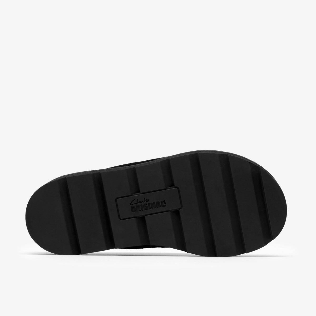 Meare Mule Black Suede Warmlined - Clarks New