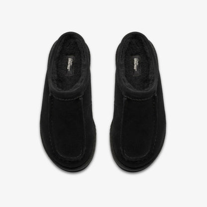 Meare Mule Black Suede Warmlined - Clarks New