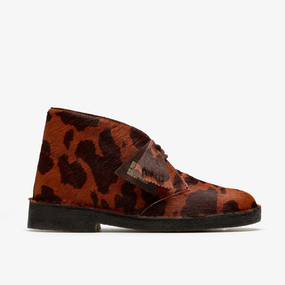 Desert Boot. Brown Cow Print - Clarks Best Price
