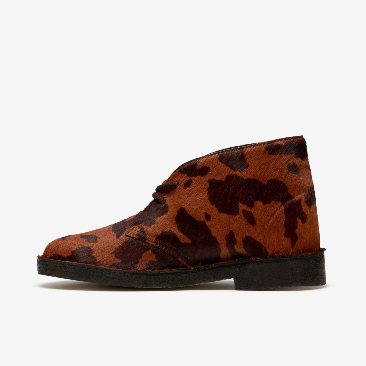 Desert Boot. Brown Cow Print - Clarks Best Price