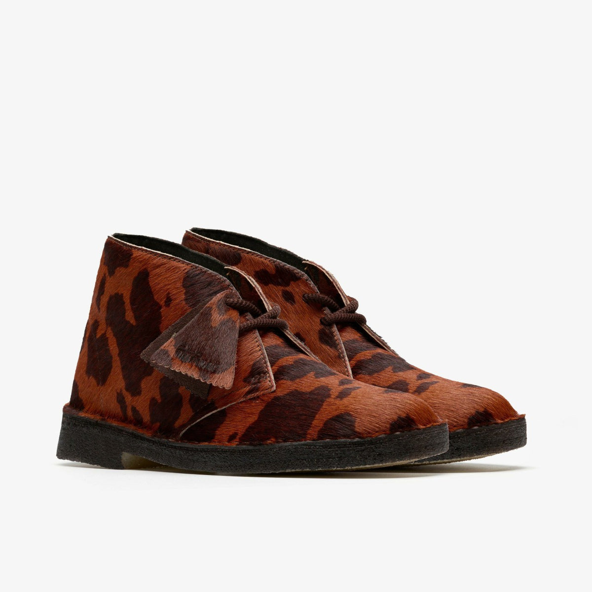 Desert Boot. Brown Cow Print - Clarks Best Price