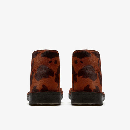 Desert Boot. Brown Cow Print - Clarks Best Price