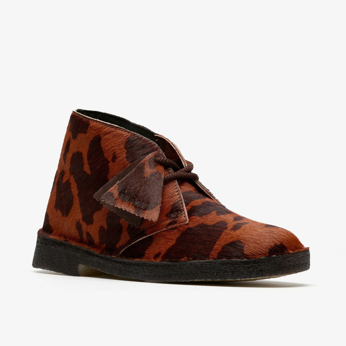 Desert Boot. Brown Cow Print - Clarks Best Price