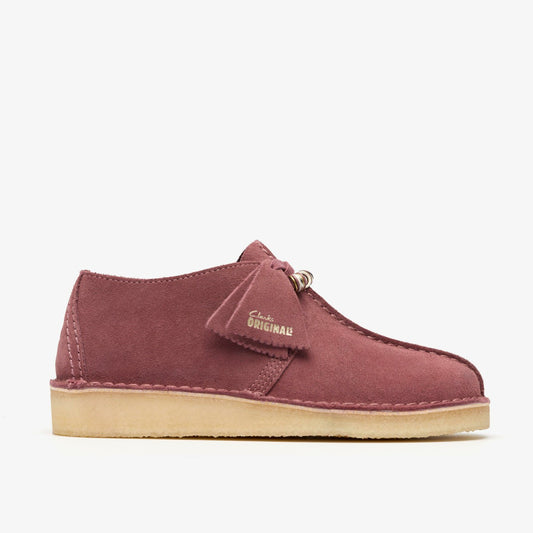 Desert Trek Rose Brown Suede - Clarks New