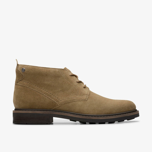 Newford Mid Dark Sand Suede - Clarks Hot Sale