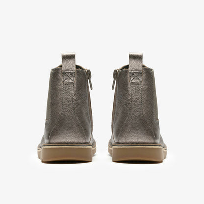 Joyful Sky Kid Pewter - Clarks Deals
