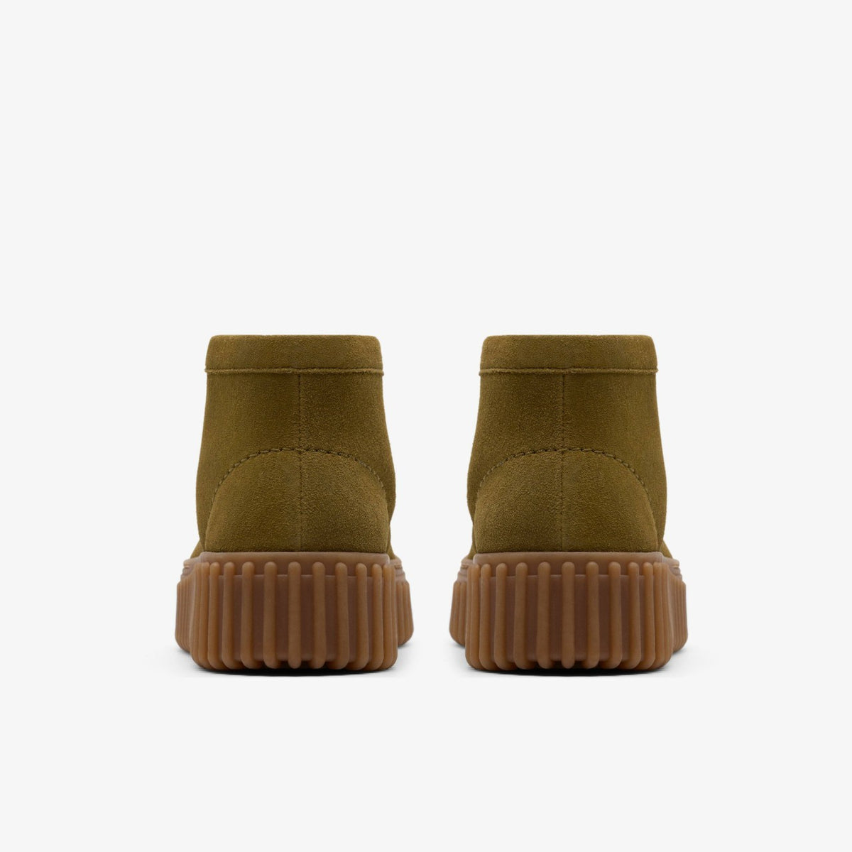 Torhill Moss Olive Suede - Clarks Sale