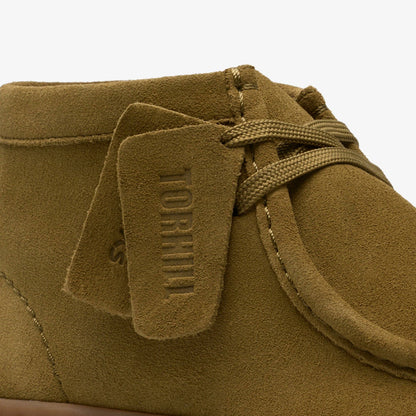 Torhill Moss Olive Suede - Clarks Sale