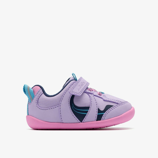Roamer Hero Toddler Lilac Combination - Clarks Essential