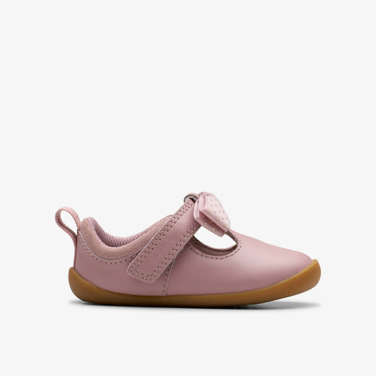 Roamer Trim Toddler Dusty Pink - Clarks Featured