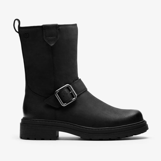 Orinoco 3 Bay Black Leather - Clarks Exclusive
