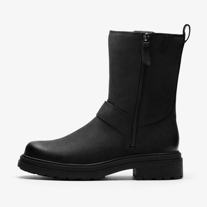 Orinoco 3 Bay Black Leather - Clarks Exclusive