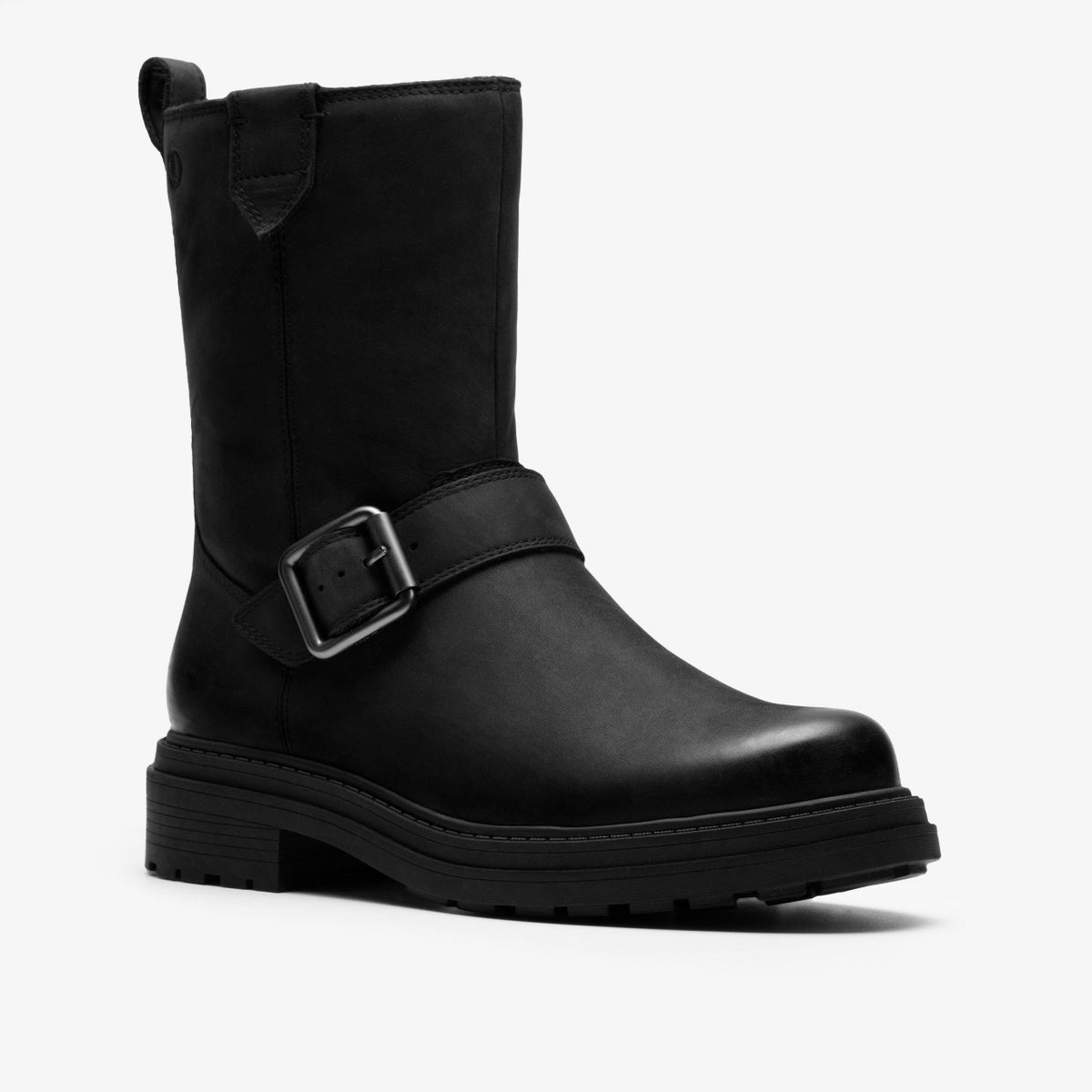 Orinoco 3 Bay Black Leather - Clarks Exclusive