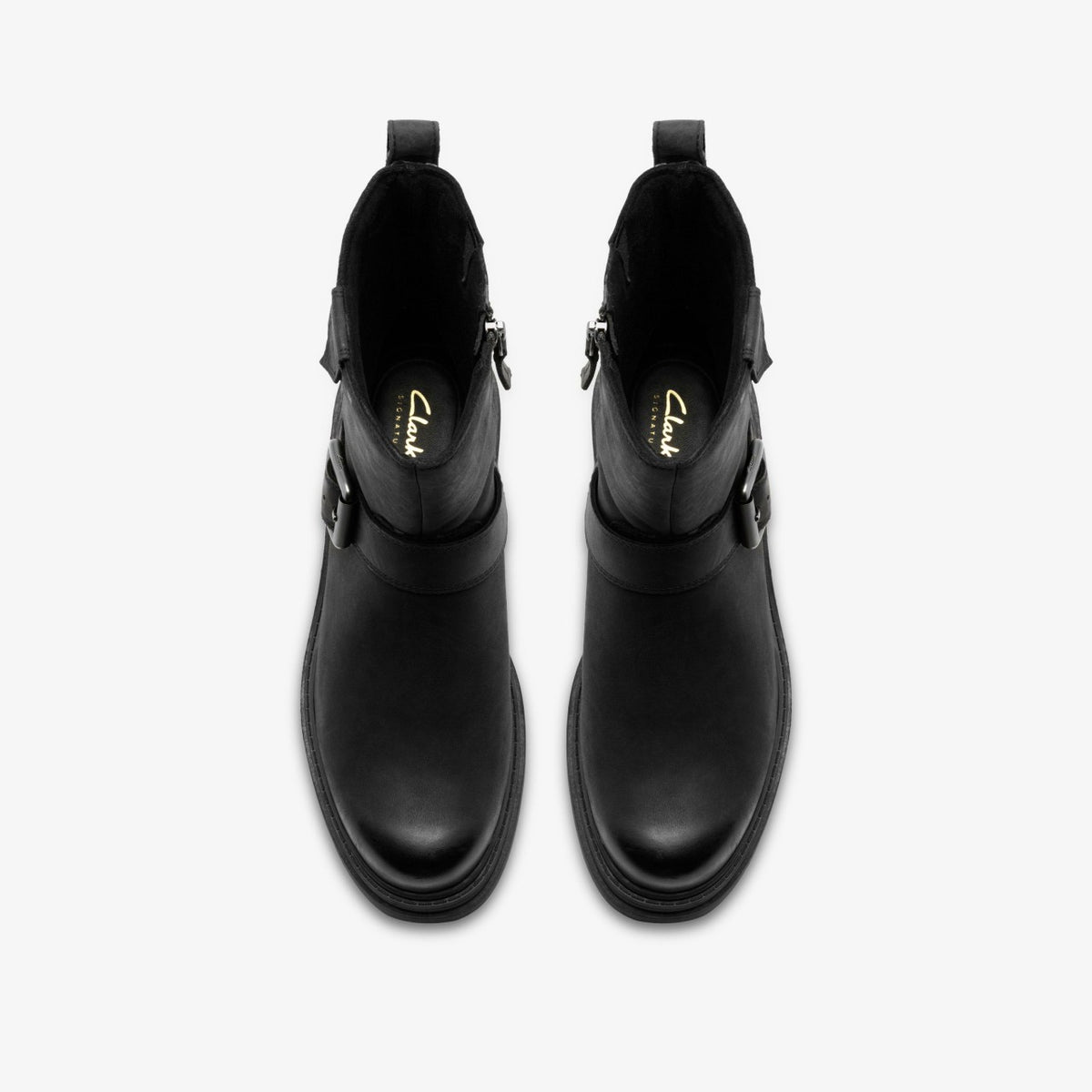 Orinoco 3 Bay Black Leather - Clarks Exclusive