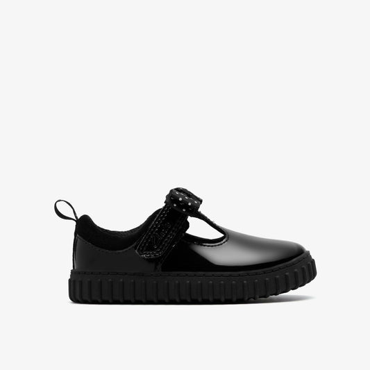 Cove Bow Toddler Black Patent - Clarks New