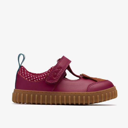 Cove Glow Toddler Berry - Clarks Great Value