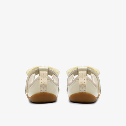 Roamer Trim Toddler Off White - Clarks Premium