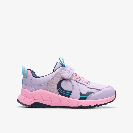 Selva Hero Kid Lilac Combination - Clarks Trusted