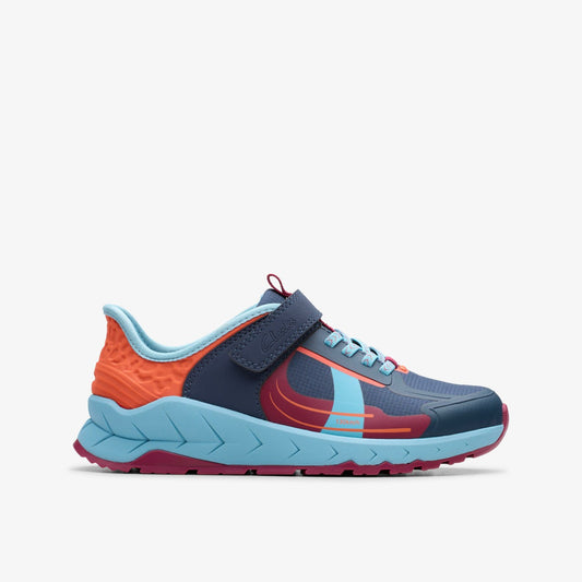 Selva Lane Kid Navy Combination - Clarks Everyday