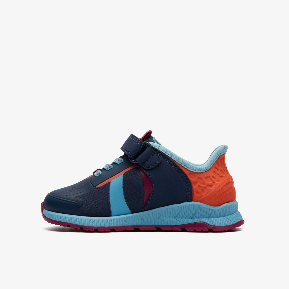 Selva Lane Toddler Navy Combination - Clarks Premium