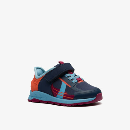 Selva Lane Toddler Navy Combination - Clarks Premium
