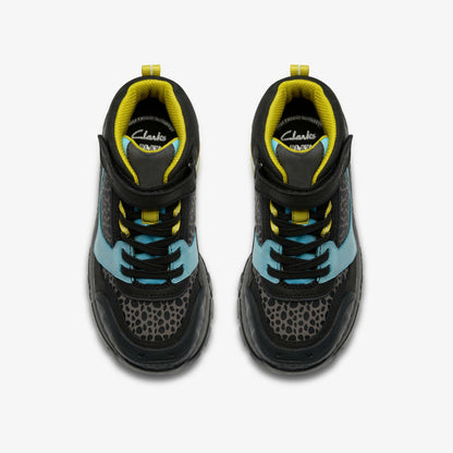 Steggy 2 Tri Kid Grey Combination - Clarks Featured