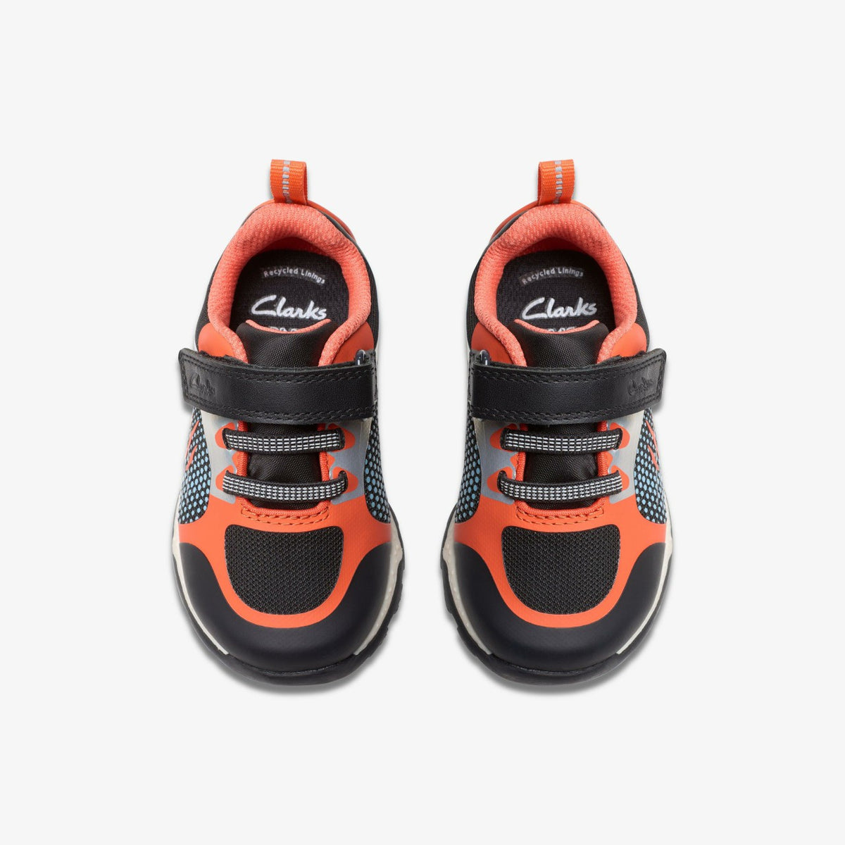 Steggy 2 Fly Toddler Black/Orange - Clarks Deals