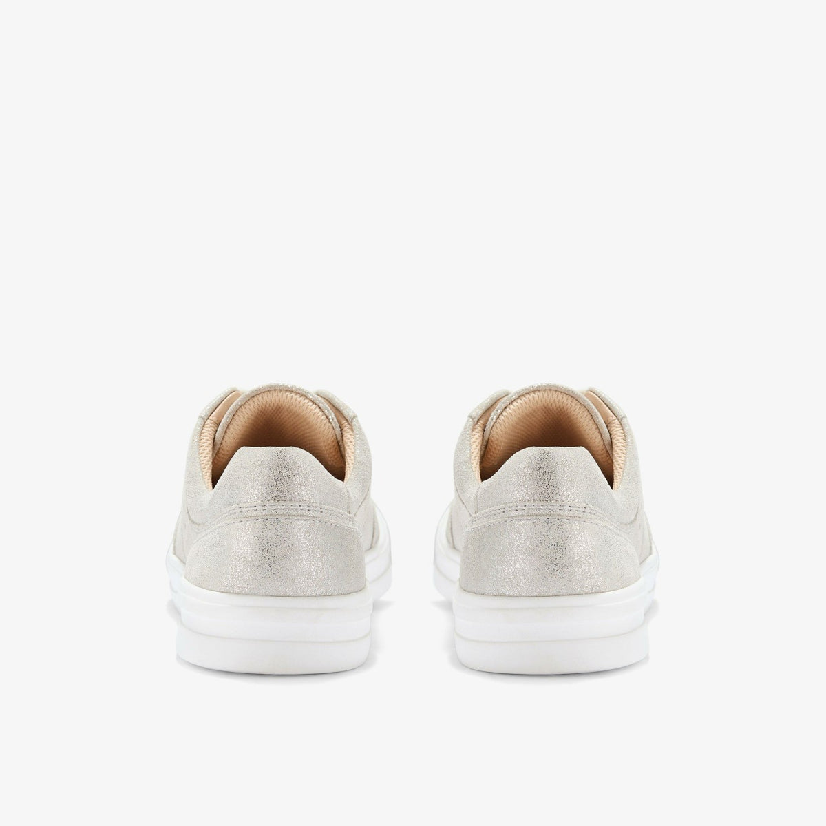 Makea Court Metallic Leather - Clarks Trusted