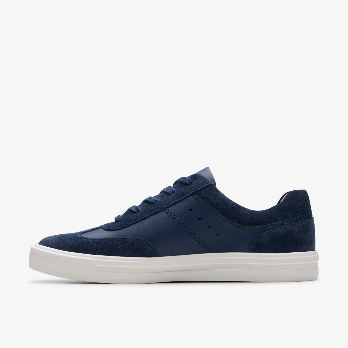 Makea Court Navy Leather - Clarks Top Pick