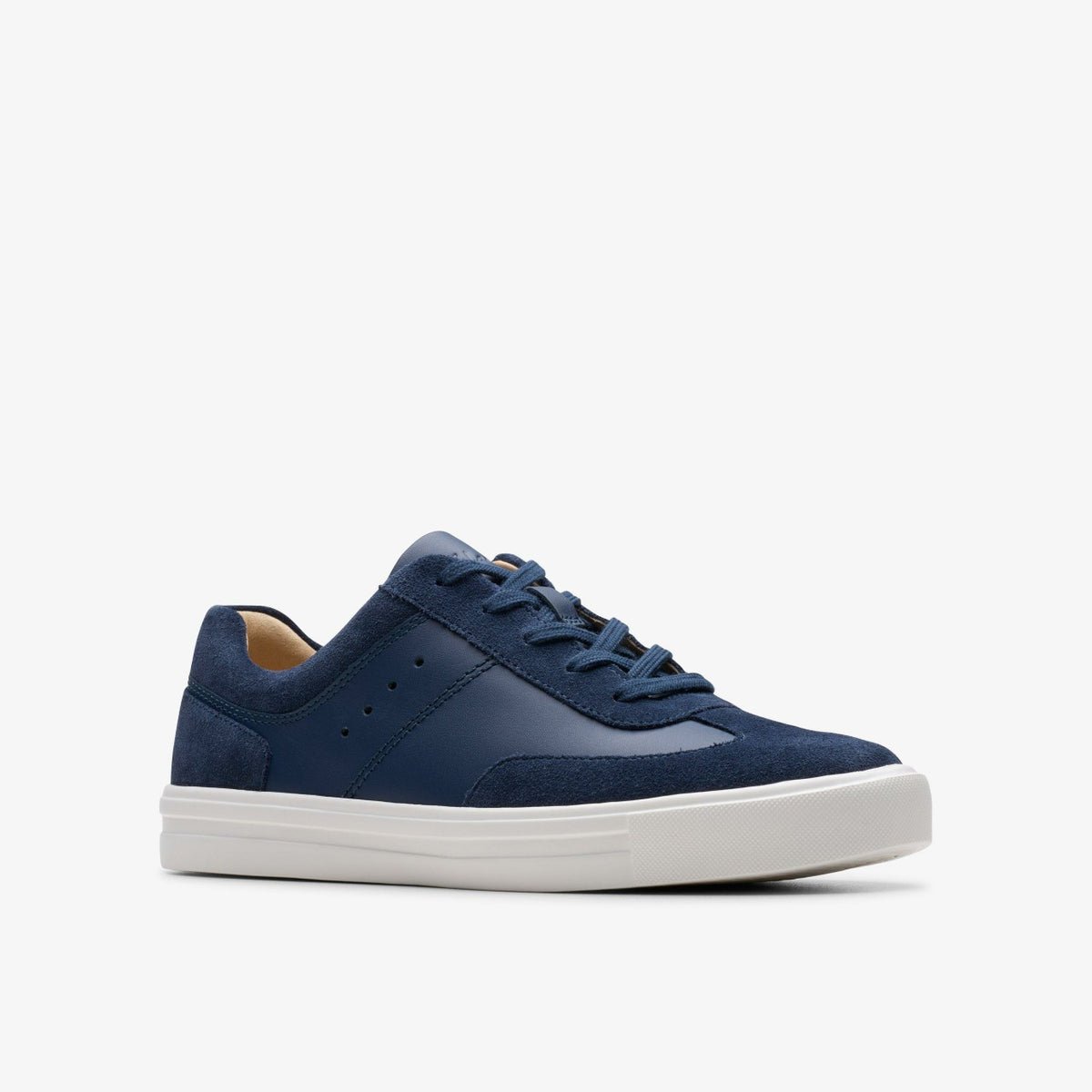 Makea Court Navy Leather - Clarks Top Pick