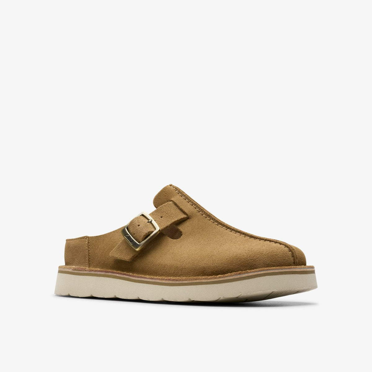 Solsbury Mule Dark Sand Suede - Clarks Recommended