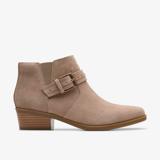 Danyelle Wish Light Taupe Suede - Clarks Top Pick