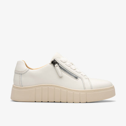 Mykah Joy Off White Leather - Clarks Discount