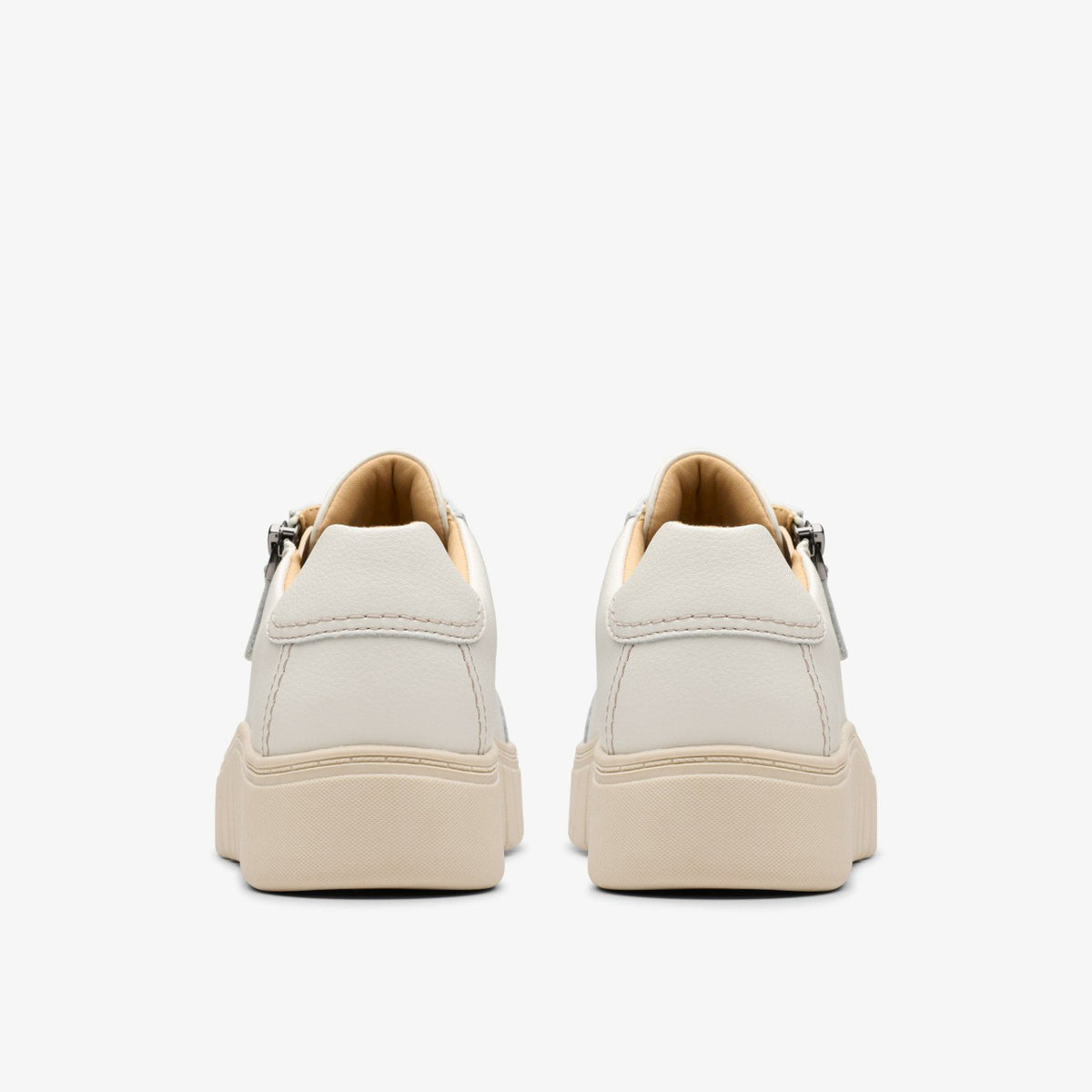 Mykah Joy Off White Leather - Clarks Discount
