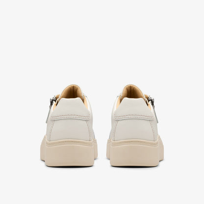 Mykah Joy Off White Leather - Clarks Discount