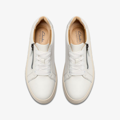 Mykah Joy Off White Leather - Clarks Discount