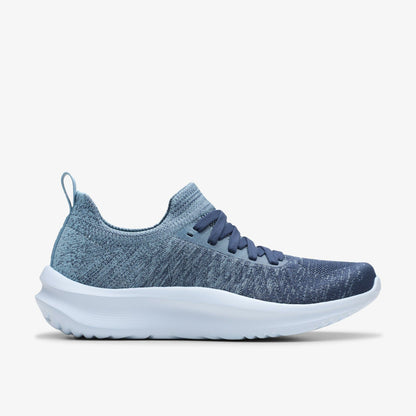 Solevana Lace Light Blue Combination - Clarks Recommended