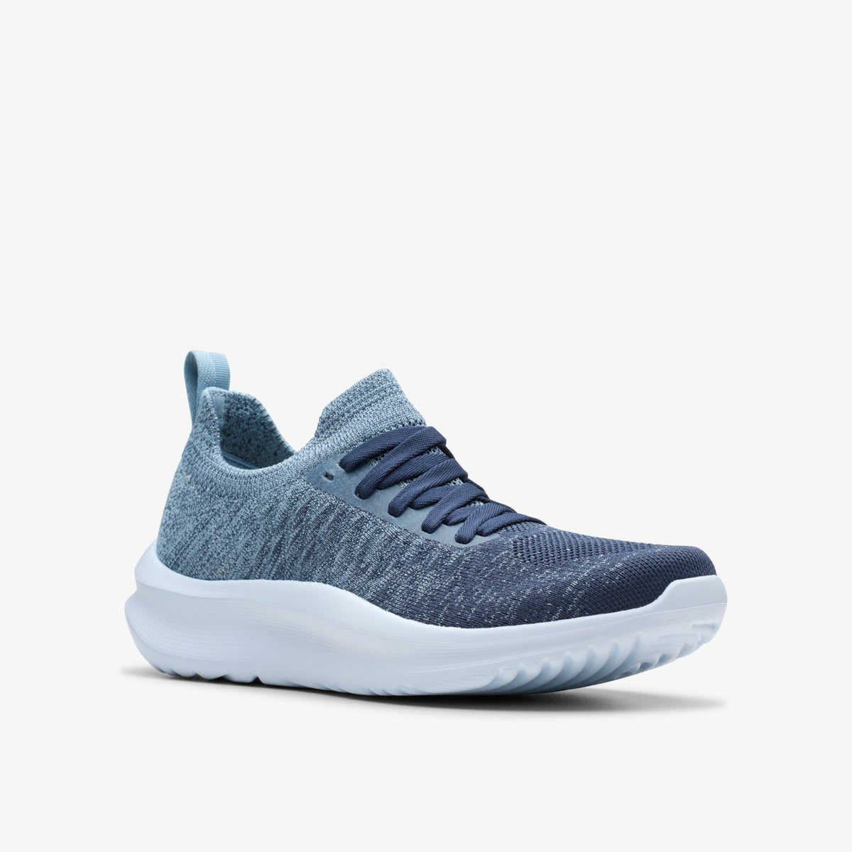 Solevana Lace Light Blue Combination - Clarks Recommended