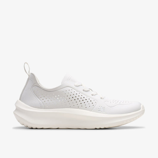 Solevana Tie Off White - Clarks Essential
