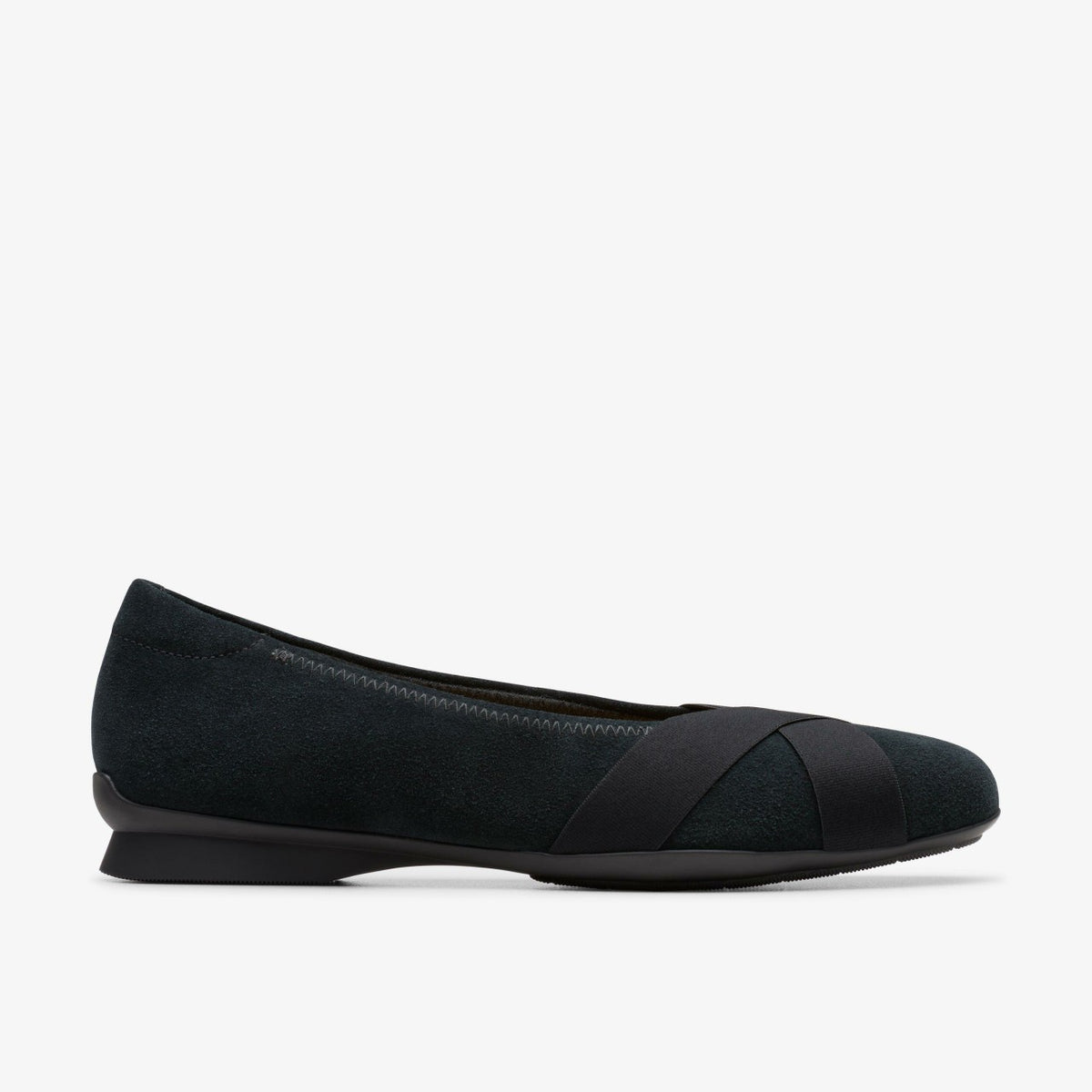 Jazmynn Gem Black Suede - Clarks Sale