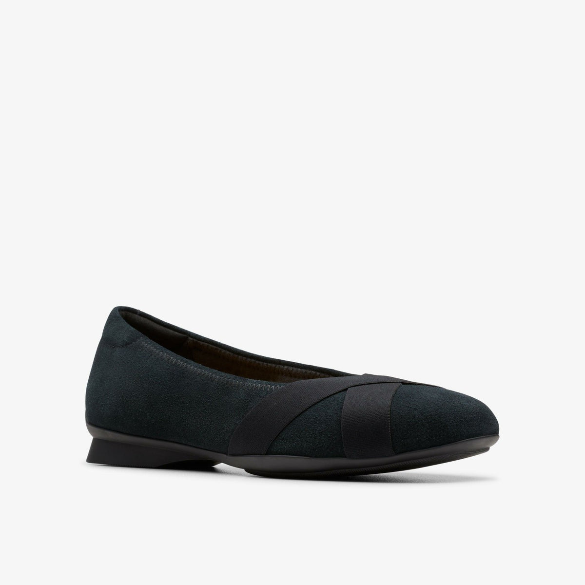 Jazmynn Gem Black Suede - Clarks Sale
