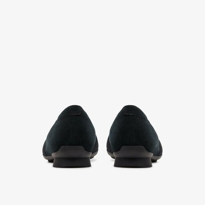 Jazmynn Gem Black Suede - Clarks Sale
