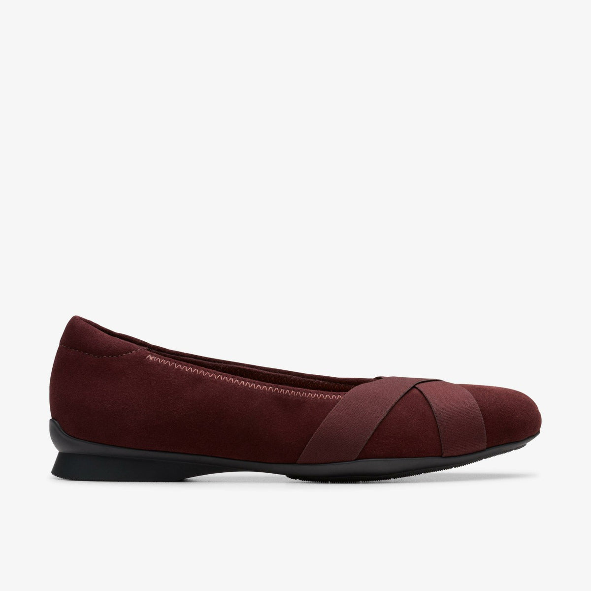 Jazmynn Gem Merlot Suede - Clarks Customer Favorite