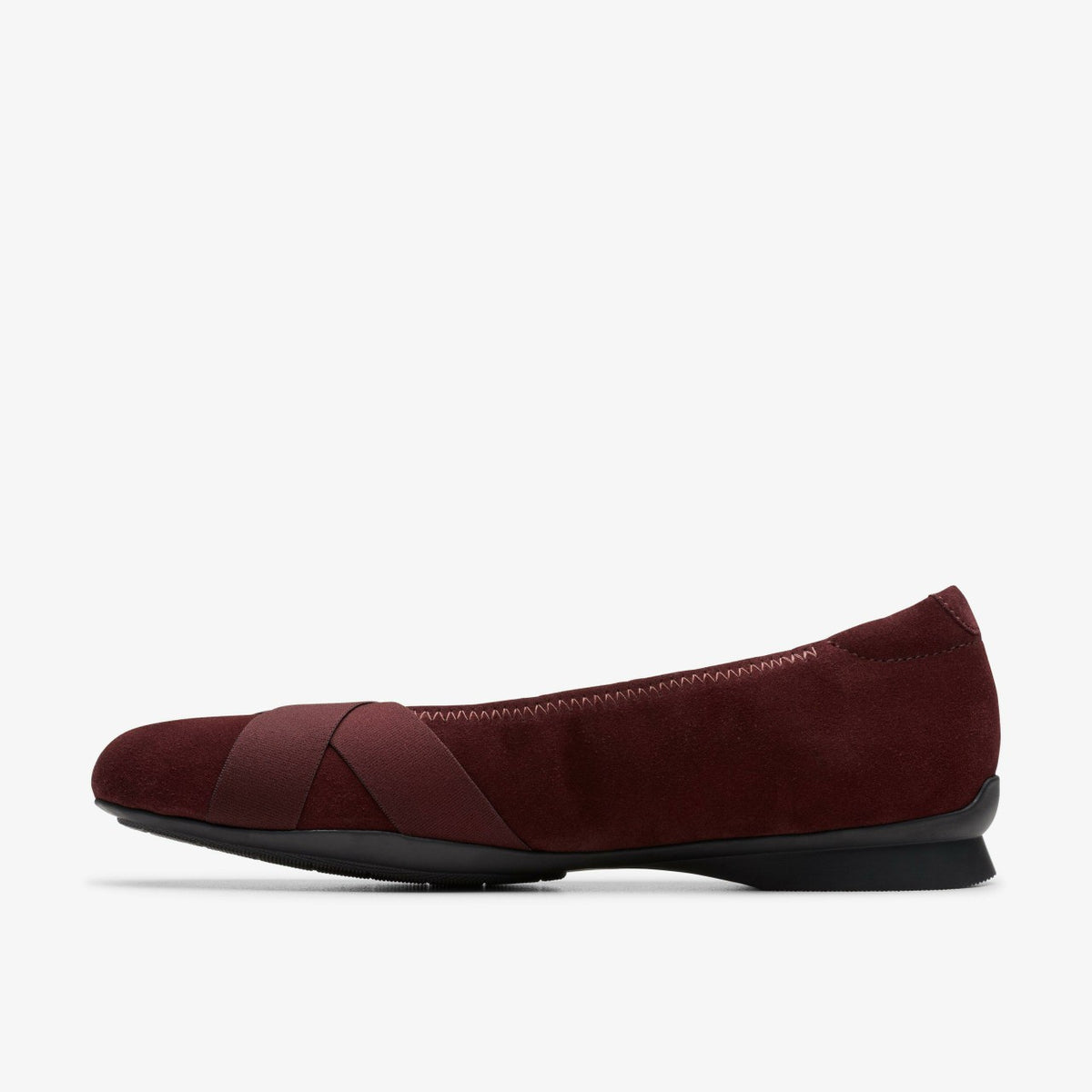 Jazmynn Gem Merlot Suede - Clarks Customer Favorite
